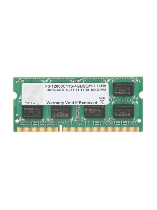 Модуль памяти для ноутбука G.SKILL F3-12800CL11S-4GBSQ DDR3 4GB