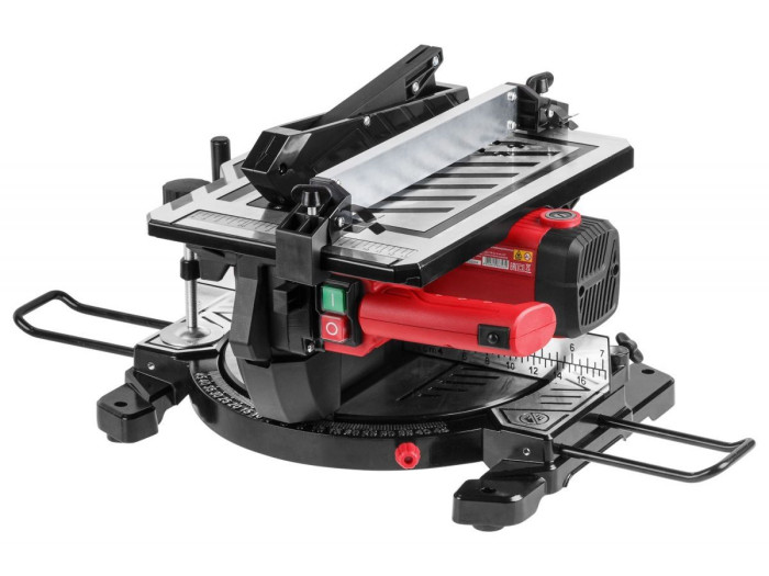 Торцовочная пила комбинированная WORTEX MS 2112 LMB в кор. 1200 Вт, 210 мм, глуб. 55, стол 30 мм