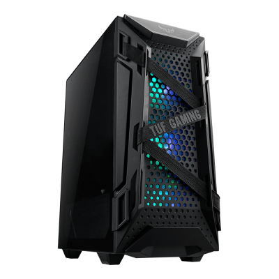 Корпус ASUS GT301 TUF GAMING CASE/BLK/ARGB FAN/ EATX/ATX/mATX/mITX 90DC0040-B49000