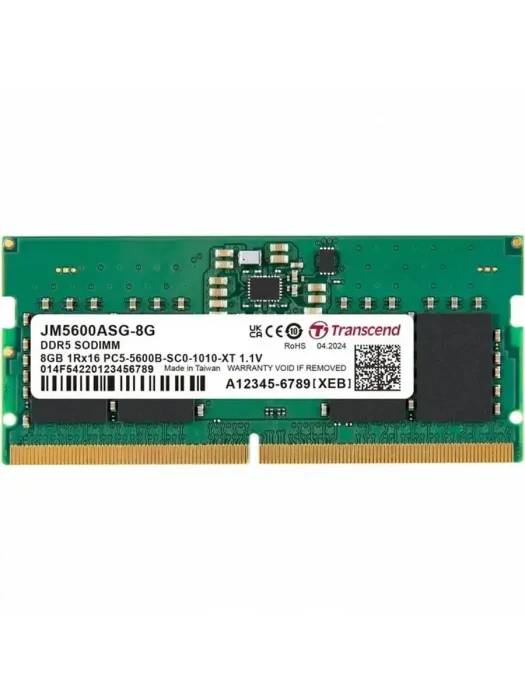 Память оперативная DDR5 Notebook Transcend JM5600ASG-8G