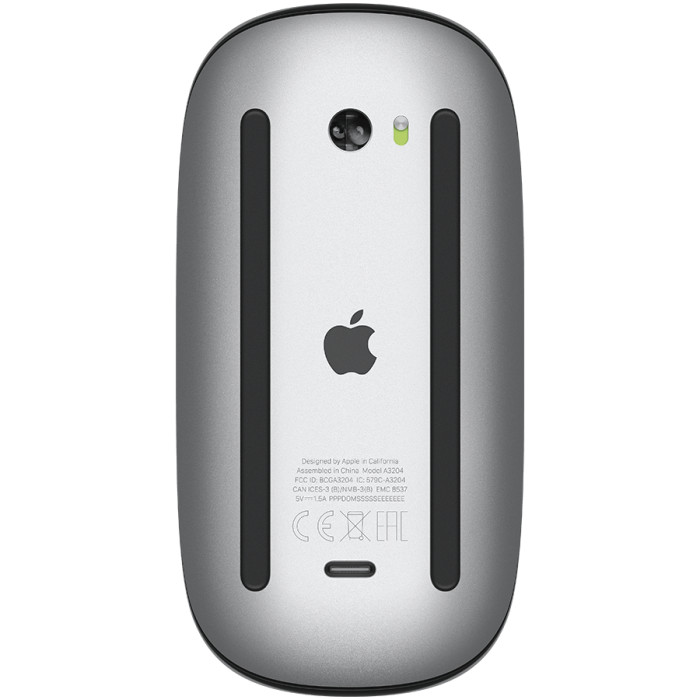 Magic Mouse - Black Multi-Touch Surface,Model A3204