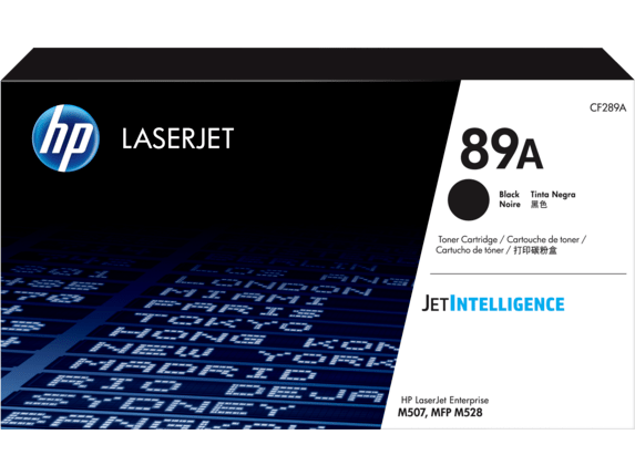 Оригинальный лазерный картридж HP CF289A LaserJet 89A, черный, 5000 стр.