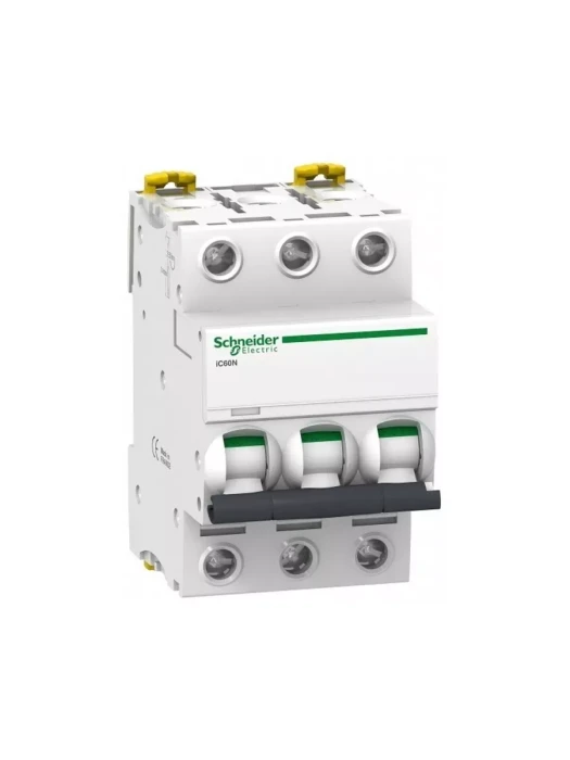 Автоматический выключатель SE A9F79363 Acti9 iC60N 3P 63А C 6кА