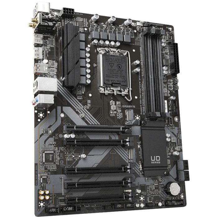 GIGABYTE MB LGA1700  B760 4 x DDR DIMM 2 x M.2  4 x SATA 1 x HDMI port 1 x DisplayPort ATX