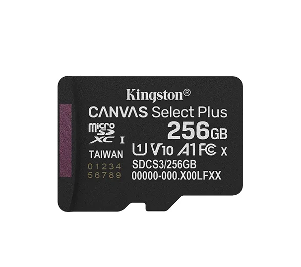 Карта памяти MicroSD 256GB Class 10 UHS-I Kingston SDCS3/256GBSP
