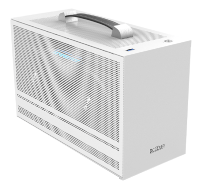 Корпус PCCooler I100 PRO MESH WH ITX USB3.0 1x3.5&quot;, 1x2.5&quot; White