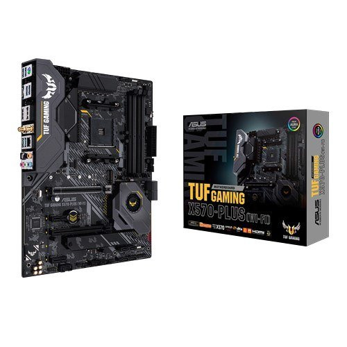 Материнская плата ASUS TUF GAMING X570-PLUS AM4  4xDDR4 8xSATA3 Raid 2xM.2 1xDVI 1xHDMI ATX