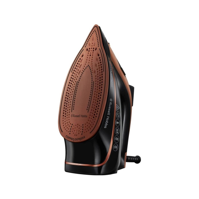 Утюг, Russell Hobbs, 23986-56, Мощность 2600Вт, Керамическая подошва, Паровой удар 145г/мин, Постоянная подача пара 40г/мин, Вертикальное отпаривание, Функция защиты от капель, Функция защиты от накипи, Функция самоочистки, Объем резервуара для воды 315 м