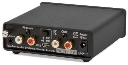 PRO-JECT Фонокорректор Phono Box USB V DC ЧЕРНЫЙ EAN:9120035828491