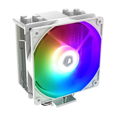 Cooler ID-Cooling, for S1700/1200/115x/AMD, SE-214-XT ARGB WHITE, 180W, 500-1500rpm, 68.2 cfm