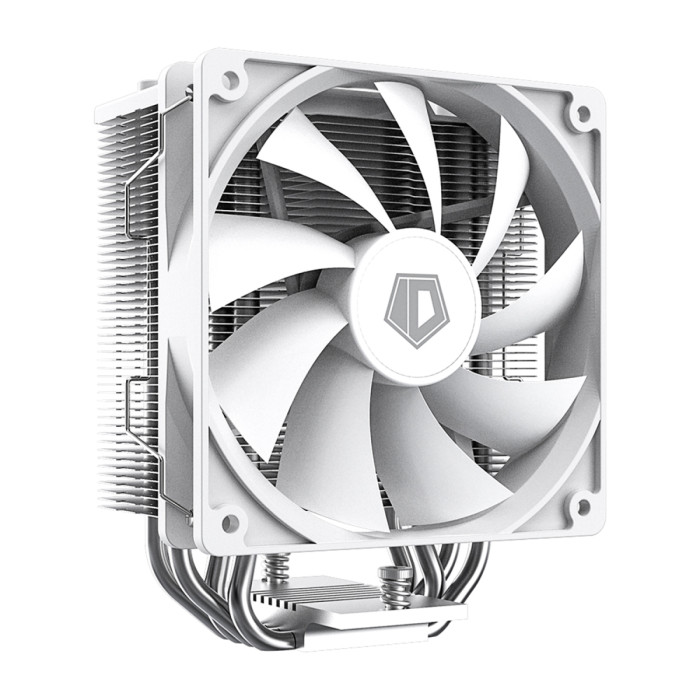 Cooler ID-Cooling, for S1700/1200/115x/AMD, SE-214-XT ARGB WHITE, 180W, 500-1500rpm, 68.2 cfm
