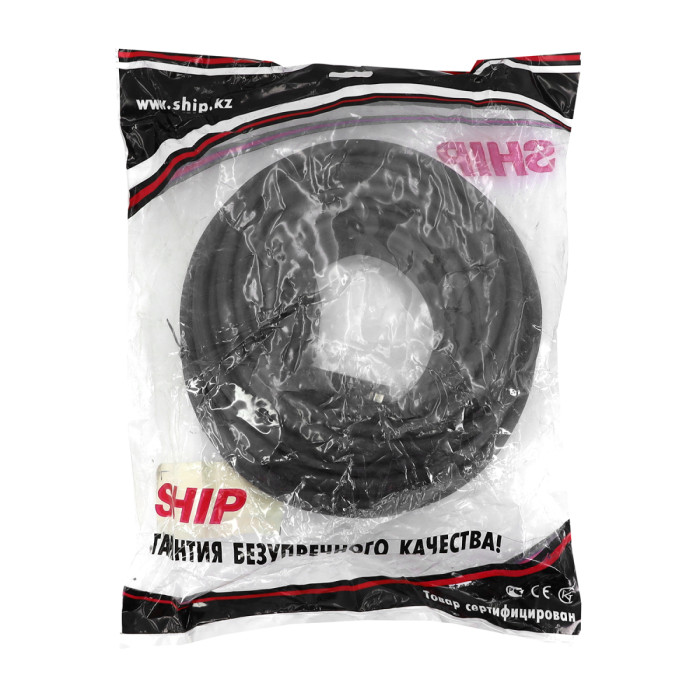 Cable SVGA 15m/15f (удлинитель), экранированный, 20м, Ship VG004M/F-20P, black