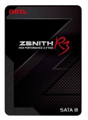Твердотельный накопитель  128GB SSD GEIL GZ25R3-128G ZENITH R3 Series 2.5” SATAIII R550MB/s W490MB/s