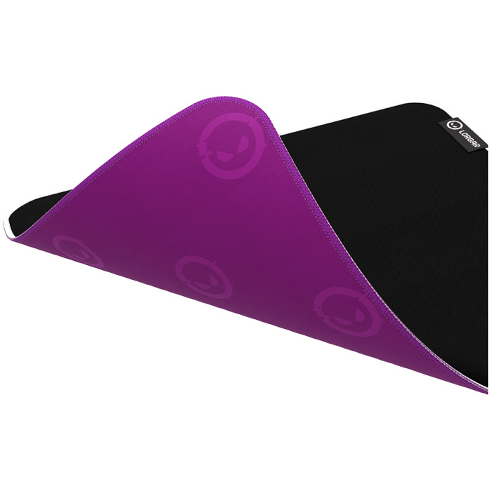 Lorgar Legacer 753, Gaming mouse pad, Ultra-gliding surface, Purple anti-slip rubber base, size: 360mm x 300mm x 3mm, weight 0.23kg