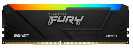 Оперативная память 32GB Kit (2x16Gb) DDR4 3200MHz Kingston FURY Beast RGB CL16 KF432C16BB12AK2/32WP