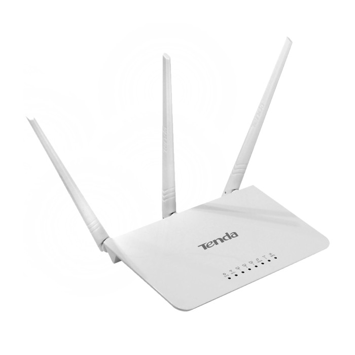 Wireless router, Tenda F3, WiFi 4 (300M), (3+1) x 10/100M