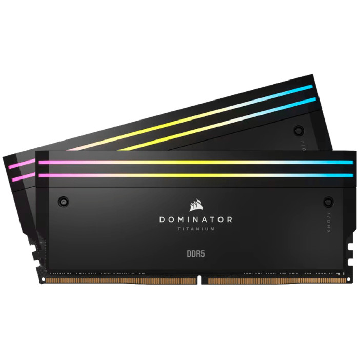 CORSAIR DOMINATOR TITANIUM 48GB (2 x 24GB) DDR5 7200 CL36-46-46-116 1.40V Intel XMP - BLACK