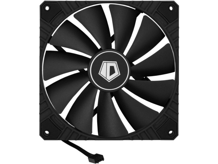 Fan for case, 14cm, ID-Cooling, WF-14025-XT BLACK, 800-1600rpm, 76.8CFM, 4Pin