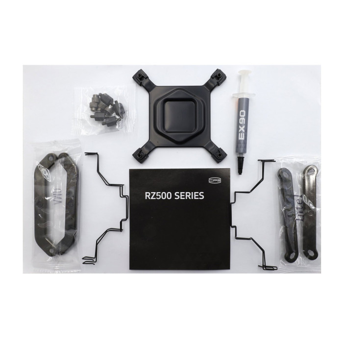 Cooler PCCooler, for S1700/1851/1200/115x/AMD, RZ500 BK, 2200 rpm, 250W