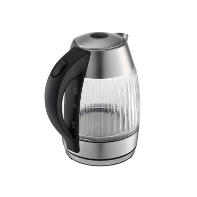 Чайник электрический, Centek, CT-0011, Стекло, 1.8л, 2200W, LED индикатор, Защита от перегрева, Фильтр от накипи