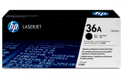 Картридж лазерный НP CB436AC Black