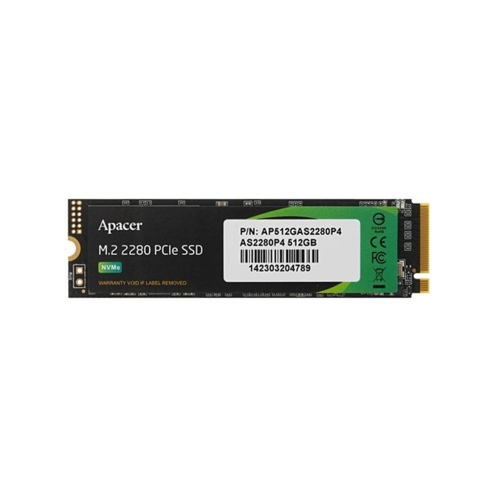 Твердотельный накопитель SSD Apacer AS2280P4 512GB M.2 PCIe BULK