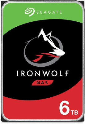 Жесткий диск для NAS систем  6Tb HDD Seagate IronWolf SATA 6Gb/s 5400rpm 3.5&quot; 256Mb ST6000VN001