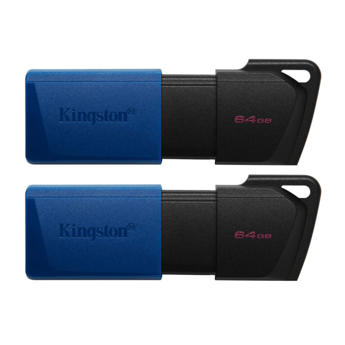 USB flash  64GB Kingston DTXM, DTXM/64GB-2P, USB 3.2, black-blue