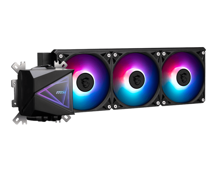 Водяное охлаждение для CPU MSI MAG CORELIQUID I360 Socket Intel/AMD, ARGB, 3pin, Fan 3x120см