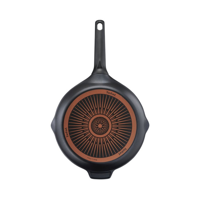Сковорода, Tefal, Delicio E2320674, 28см, Диаметр 28 см, Антипригарное покрытие, Подходит для мытья в посудомоечной машине, Черный