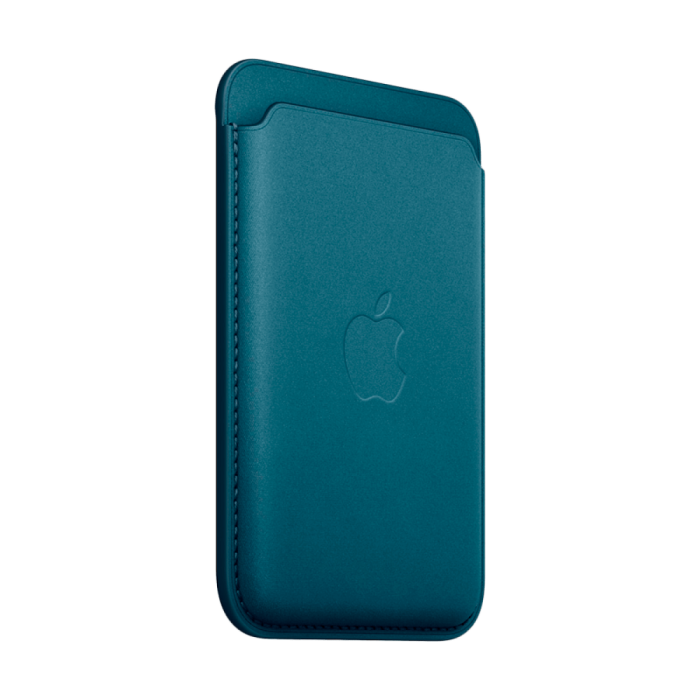 iPhone FineWoven Wallet with MagSafe - Pacific Blue,Model A3131