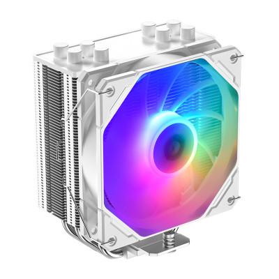Cooler ID-Cooling, for S1700/1200/115x/AMD, SE-224-XTS ARGB WHITE, 220W, 600-1500rpm, 3pin