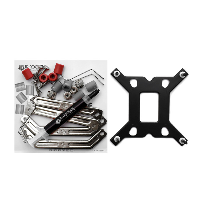 Cooler ID-Cooling, for S1700/1200/115x/AMD, SE-224-XTS ARGB WHITE, 220W, 600-1500rpm, 3pin