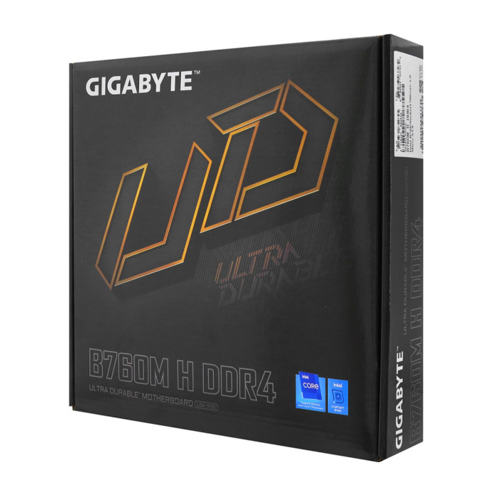 MB Socket1700, MATX, iB760 (VGA+HDMI), Gigabyte B760M H DDR4, 2DDR4, PCIx16, PCIx1