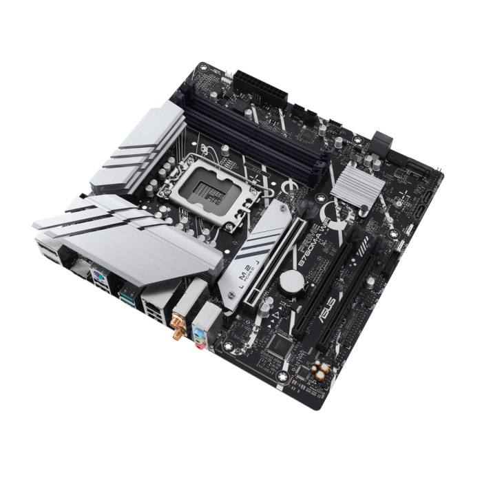 MB Socket1700, MATX, iB760 (DP+2HDMI) ASUS PRIME B760M-A WIFI, 4DDR5, 3PCIx16