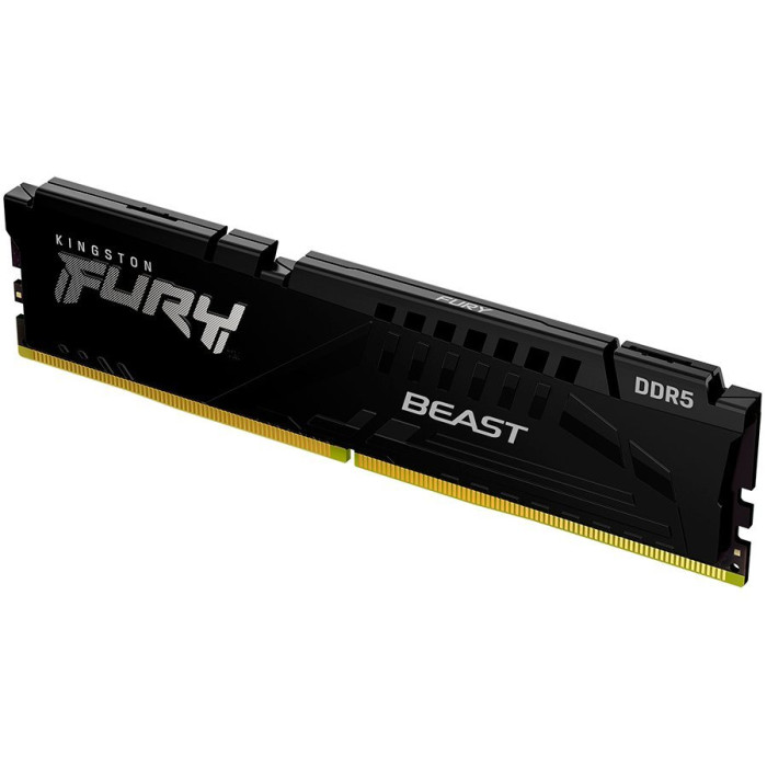 Kingston DRAM 16GB 5200MT/s DDR5 CL40 DIMM FURY Beast Black XMP