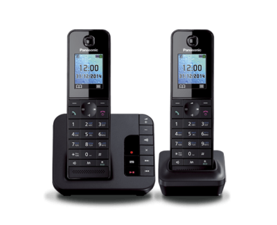 Радиотелефон PANASONIC KX-TGH222 (RUB) Черный