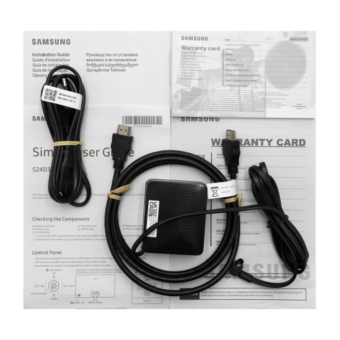 LCD 27" Samsung LS27D360GAIXCI, 1920x1080 (VA), 4ms, 250 cd/m2, 3000:1, D-Sub/HDMI