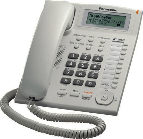 KX-TS2388 Проводной телефон (RUW) Белый