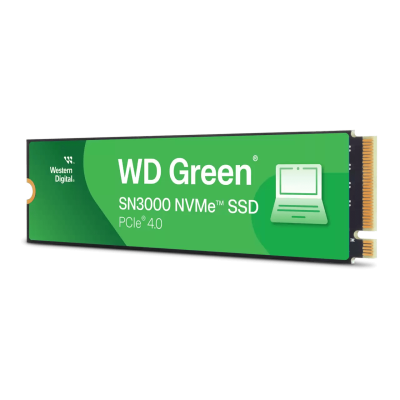 Твердотельный накопитель 2000GB SSD WD GREEN SN3000 M.2 2280 NVMe R5000/W4200 WDS200T4G0E-00CPS0