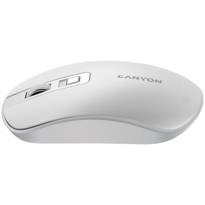 CANYON mouse MW-18 Wireless Charge Pearl White