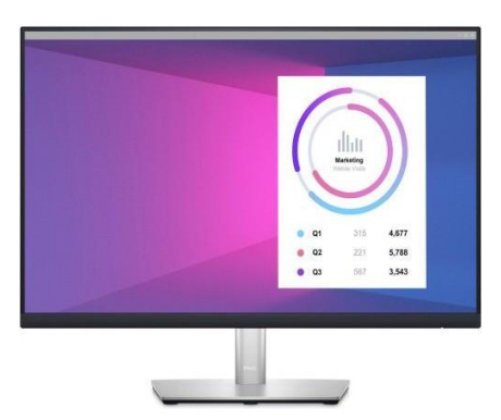 Dell 24 Monitor - P2425H, 60.5cm (23.8")/1920x1080/IPS/16:9/250 cd/m2/178/178/HDMI,DP,VGA,USB 3.2 Type-B, 3xUSB 3.2 Type-A,USB 3.2 Type-C/War 3Yrs