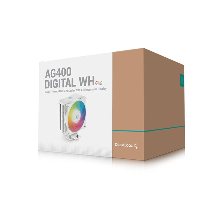 Кулер AG400 Digital WH ARGB (R-AG400-WHADMN-G-1)