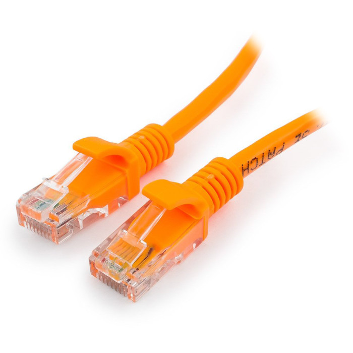Cable  Patch cord  UTP 5e-Cat  0.5 m Cablexpert PP12-0.5M/O, оранжевый