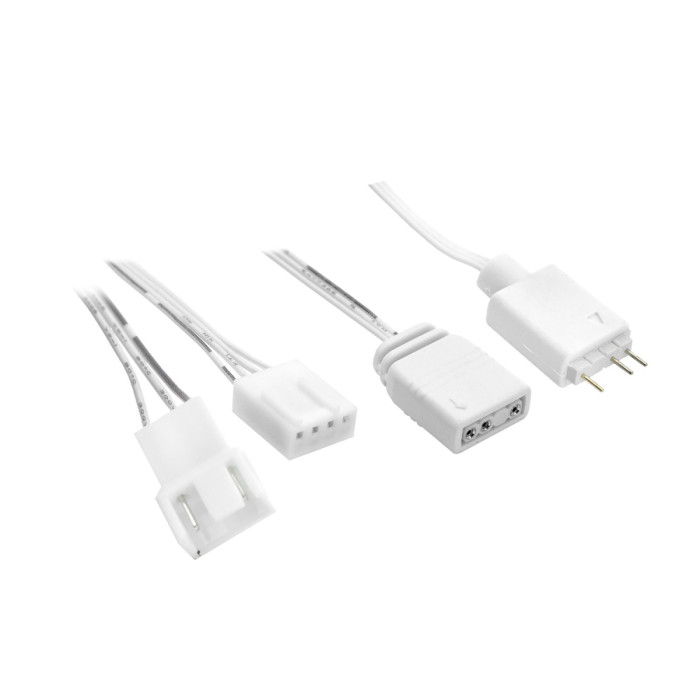 Fan for case, 12cm, PCCooler F3 T120 ARGB WH, 500-1800rpm, 46CFM, 4pin