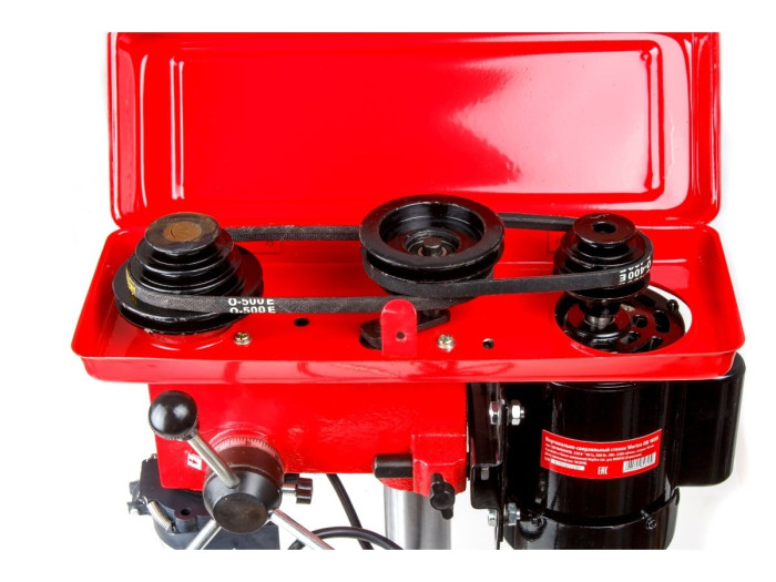 Станок вертикально-сверлильный WORTEX DB 1605 500 Вт, патрон 16 мм, 9 скор.