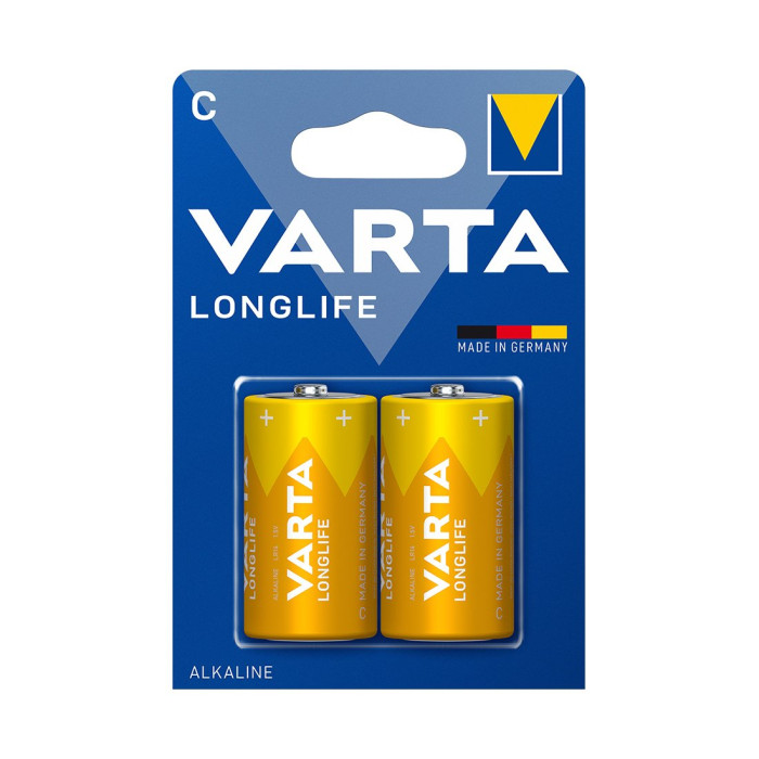 Батарейка Longlife Baby 1.5V - LR14/ C 2 шт. в блистере