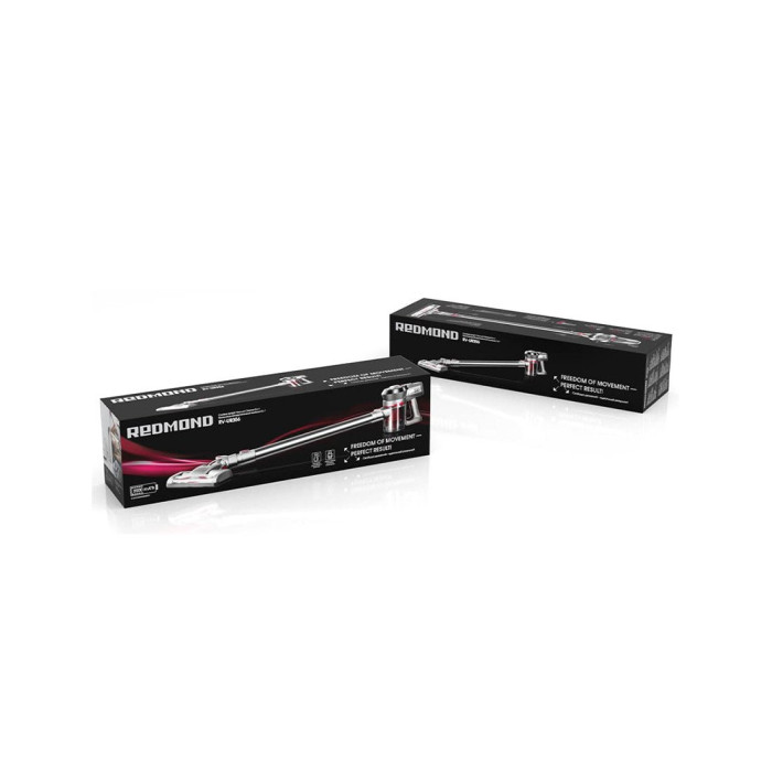 Беспроводной вертикальный пылесос Redmond RV-UR356 Красный