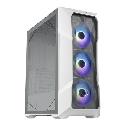 Корпус CoolerMaster TD500 MESH V2 White E-ATX/ATX/mITX 2xUSB3.2 1xUSB3.2 White (TD500V2-WGNN-S00)