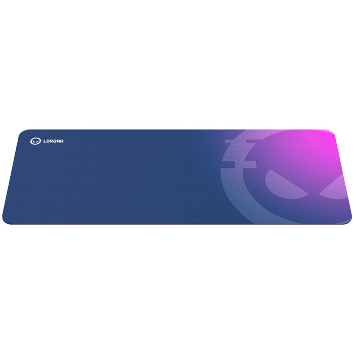 Lorgar Main 139, Gaming mouse pad, High-speed surface, Purple anti-slip rubber base, size: 900mm x 360mm x 3mm, weight 0.6kg